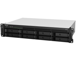 Synology RS1221+ RackStation 8-bay NAS server, 4GB DDR4, Hot-Swap 2.5&quot;/3.5&quot; HDD, 4xG-LAN, USB3.2 Gen1×2, eSATA×1