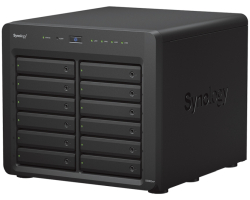 Synology DS3622xs+ DiskStation 12-bay NAS server, 2.5&quot;/3.5&quot; HDD/SSD podrška, Hot Swappable HDD, Wake on LAN/WAN, 16GB DDR4, 2×G-LAN/2×10GbE, USB3.2 Gen 1