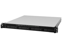 Synology RS822+ RackStation 4-bay NAS server, 2.5&quot;/3.5&quot; HDD/SSD podrška, Hot Swappable HDD, 2GB, 4×G-LAN/2×USB3.2/eSATA, Wake on LAN/WAN
