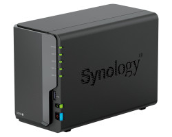 Synology DS224+ DiskStation 2-bay All-in-1 NAS server, 2.5&quot;/3.5&quot; HDD/SSD podrška, Hot Swappable HDD, Wake on LAN/WAN, 2GB, 2×1GbE