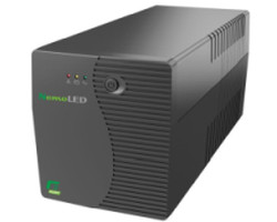 Elsist UPS NemoLED 160 1600VA/600W, Line-Interactive, 4×Schuko, 2x 12V/7Ah, 10min. autonomija