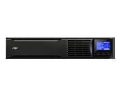 Fortron Source Custos 9X+ 2K Rack/Tower 2000VA/1800W, On-line double conversion, USB, RS-232, EPO, 12V/9Ah, 4 min autonomija, LCD